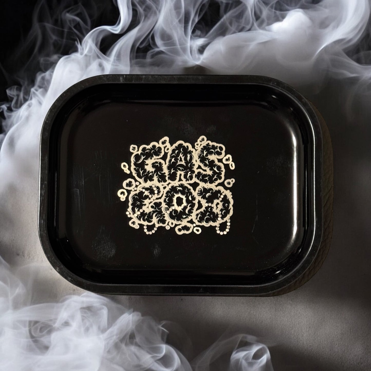 Gas God Tray + Psychedelic Green Lid